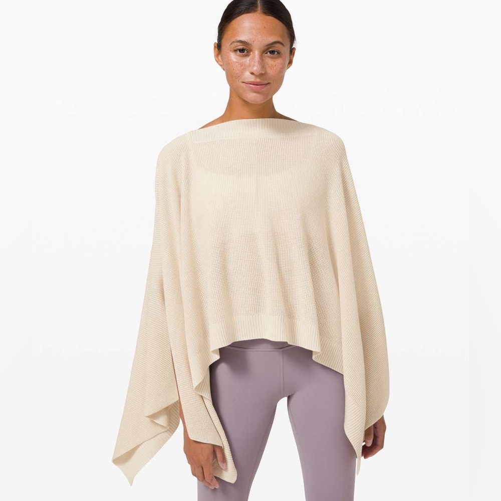 lululemon athletica Cream Poncho
